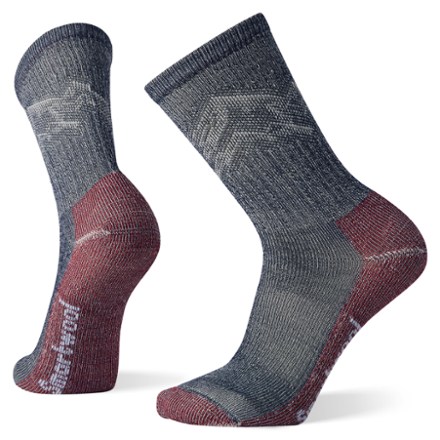 Hike Classic Edition Light Cushion Mountain Pattern Crew Socks - Men's