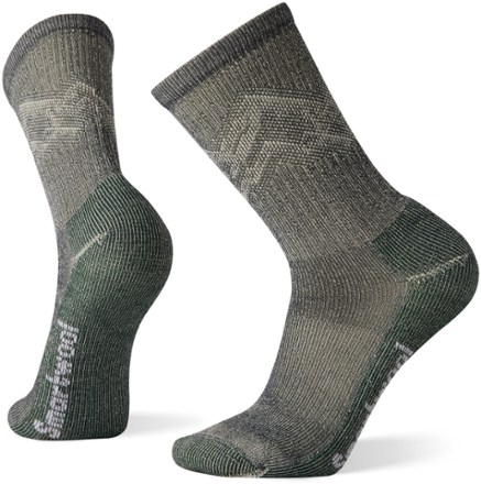 Hike Classic Edition Light Cushion Mountain Pattern Crew Socks - Men's