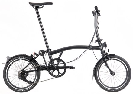 Brompton m6l folding bike black deals