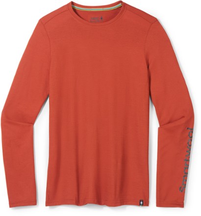 Smartwool Merino Sport Logo Long-Sleeve Graphic T-Shirt - Men's 0