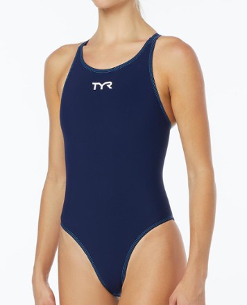 Thresher Solids Aerofit One-Piece Swimsuit - Girls'