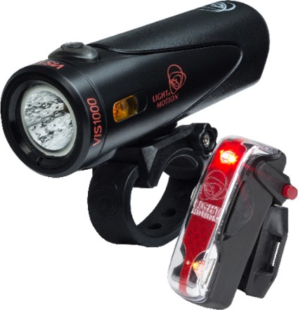 Vis 1000 Power Combo Front and Rear Bike Light