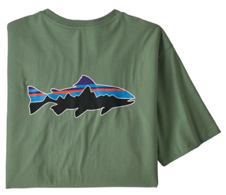 Fitz Roy Fish Organic T-Shirt - Men's