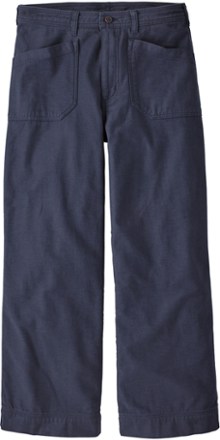 Cotton Slub Woven Pants - Women's