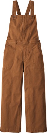 Stand Up Cropped Overalls - Women's