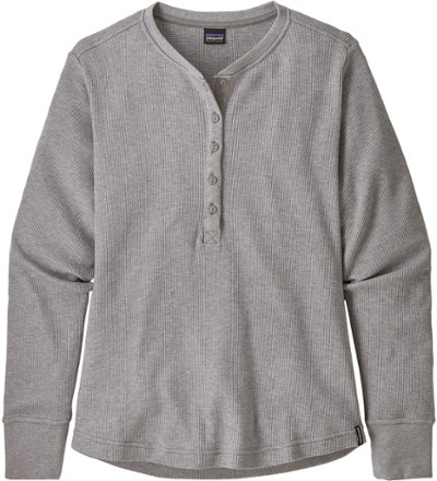Waffle Henley Shirt - Women's
