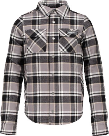 Avery Flannel Insulated Shirt Jacket - Berm Plaid - Boys'