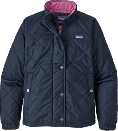 Diamond Quilt Insulated Jacket - Girls'