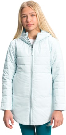 Reversible Mossbud Swirl Parka - Girls'