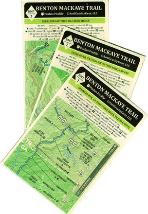 Benton MacKaye Trail Map Set