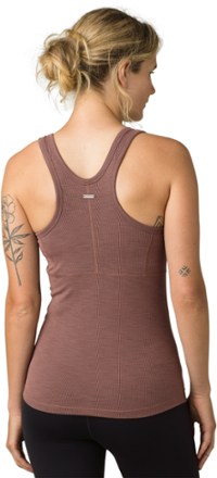 PRANA CLOTHING Black Heather Becksa Tank M, 1 EA