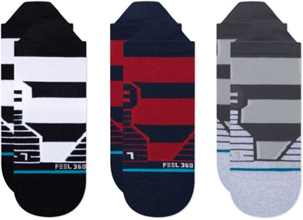 Crossbar Tab Socks - 3 Pairs