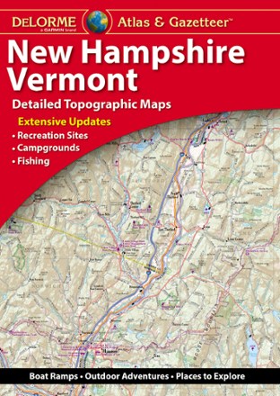 DeLorme New Hampshire/Vermont Atlas and Gazetteer