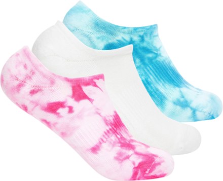 Essentials Tie-Dye Low-Cut Socks - 3 Pairs