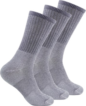 Ultra-Light Hiking Light Cushion Crew Socks - 3 Pairs