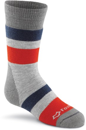 Arctic Stripe Medium Weight Mid-Calf Socks - Kids'