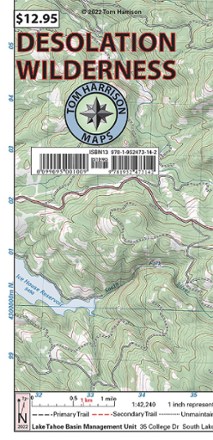 Desolation Wilderness Map