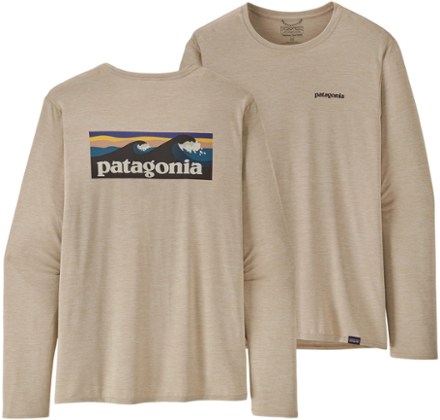 Tシャツ・カットソー Patagonia Men's Long Sleeve Capilene Cool Daily Graphic Shir 45190_SCLX.jpg?sw=256&sh=256&