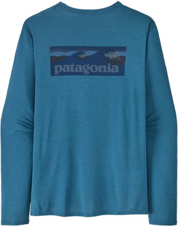 patagonia - 【新品】patagonia L/S Capilene Shirt L レンガ Patagonia Long-Sleeve Capilene Cool Daily Graphic Shirt