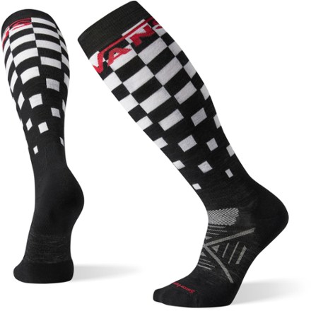 Snow Vans Checker Targeted Cushion Socks - Men's