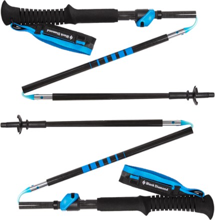 Distance Carbon FLZ Trekking Poles - Pair