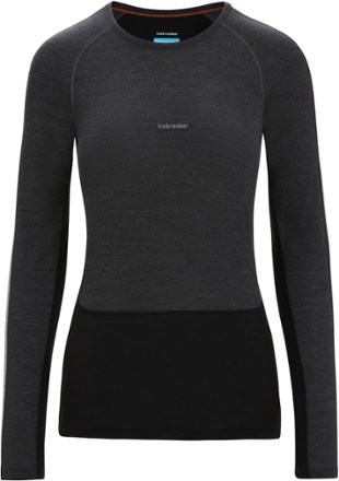 Icebreaker 125 ZoneKnit Long-Sleeve Crewe Base Layer Top - Women's 0