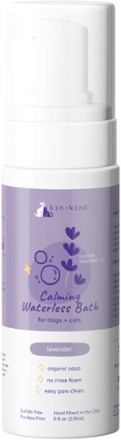 kin+kind Calming Lavender Natural Waterless Bath for Dogs and Cats