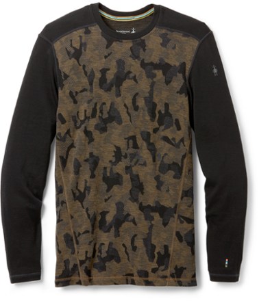 Merino 250 Pattern Crew Base Layer Top - Men's