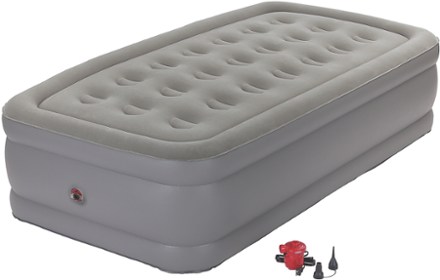 GuestRest Double-High Air Mattress with 120V Pump - Twin