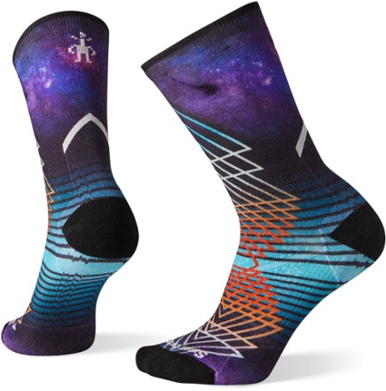 Athlete Edition Run Geo Print Crew Socks - Women's