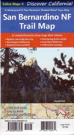 San Bernardino National Forest Trail Map