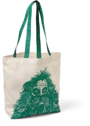 Small Camp Monsters Canvas Tote