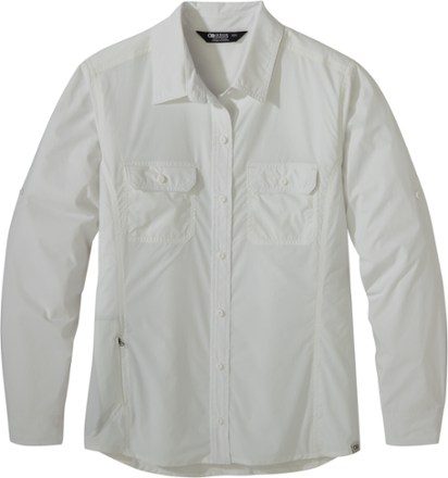 Palisade Long Sleeve Trail Shirt, White