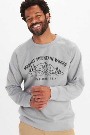 Marmot Mountain Works Crew Sweatshirt - Men's 0