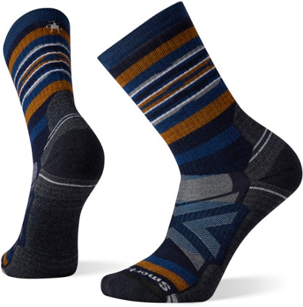 Hike Full Cushion Rail Stripe Crew Socks