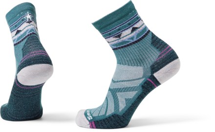 Hike Light Cushion Zig Zag Valley Mid Crew Socks - Women's