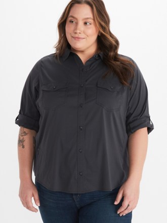 Annika Long-Sleeve Shirt - Women's Plus Sizes