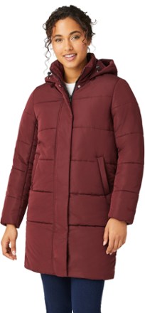 FreeCycle Long Insulated Puffer Jacket - Women's