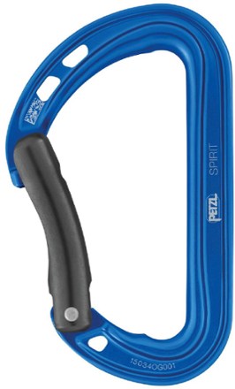 Petzl Spirit Bent Gate Carabiner