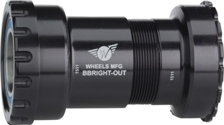 Wheels Manufacturing BBRight Outboard Thread Together Bottom Bracket with ABEC-3 Bearings for 24 mm Shimano Crank Spindles