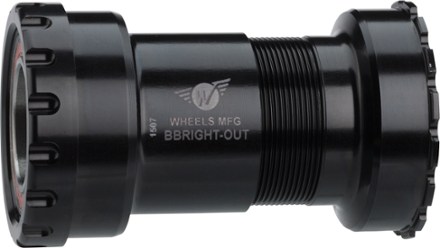 Wheels Manufacturing BBRight Outboard Thread Together Bottom Bracket with Angular Contact Bearings for 24 mm Shimano Crank Spindles