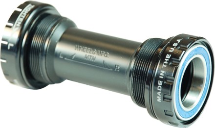 Wheels Manufacturing BSA Outboard Threaded Bottom Bracket with ABEC-3 Bearings for 24 mm MTB Crank Spindles