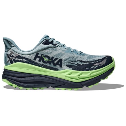 Hoka Speedgoat 5 2E Wide Harbor Mist Black Men Road Running Shoes  1123159-HMBC