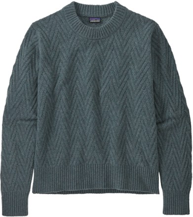 Patagonia Recycled Wool Crewneck Sweater Women s REI Co op