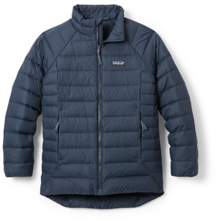 The North Face Boys' Warm Storm Rain Jacket, XL, Cave Blue