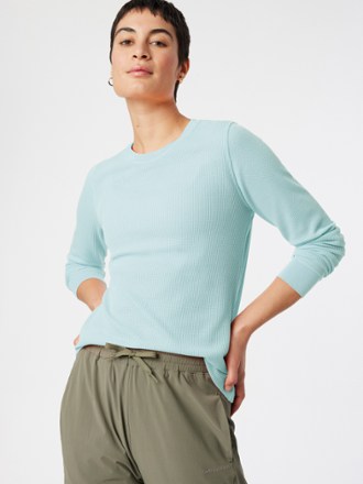 Outdoor Voices FastTrack Waffle Long-Sleeve Shirt - Women's 0
