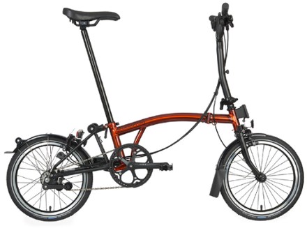 Brompton P Line Superlight Urban Folding Bike - Low