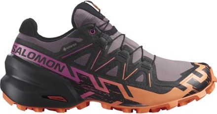 Speedcross 6 GORE-TEX Trail-Running Shoes - Women's - Moonscape/Blk/Bird Of Paradise - 8