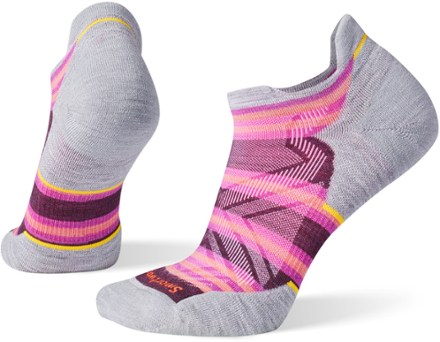 Smartwool Run Targeted Cushion Stripe Low Ankle Socks - Women's 0