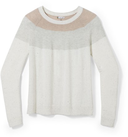 売れ筋商品|||スマートウール ニット&セーター アウター レディース Edgewood Colorblock Crew Sweater - Women's Black Women's Edgewood Colorblock Crew Sweater - Smartwool US